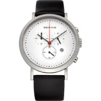 Bering 10540-404 Chronograph Classic 10540-404 Weiss Herren Chronograph