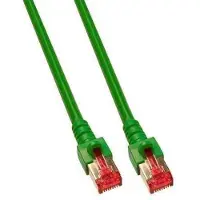 EFB Elektronik RJ45 Patchkabel S/FTP, Cat.6, LSZH, 15m, grün