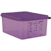 ARAVEN GN1/2 Lebensmittelbehälter aus Silikon 10L