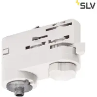 SLV S-Track 3-Phasen Pendelleuchtenadapter in Weiß