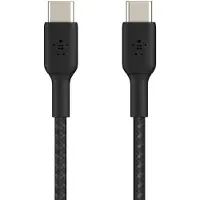 Belkin CAB004BT1MBK, 1 m, USB C, USB C, Schwarz
