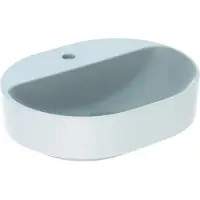 Geberit 500776002 VariForm Aufsatz-WT, elliptisch