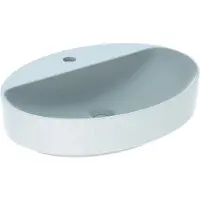Geberit 500773002 VariForm Aufsatzwaschtisch, oval