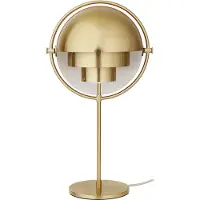 Gubi Tischleuchte Multi-Lite, Höhe 50 cm, messing/messing