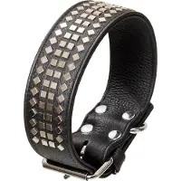 Karlie Vintage Square Stud Hundehalsband