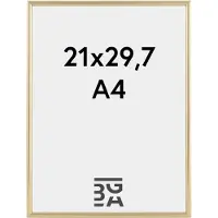 Walther design Galeria Kst.Rahmen 021X29,7 Gold