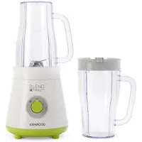 Kenwood Electronics SB055WG, Tischplatten-Mixer, 0,5 l, Pulsfunktion, Eis-Crusher, 300 W, Grün, Weiß