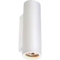 SLV 148060 PLASTRA Wandleuchte Gips rund 2xGU10