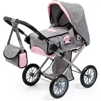Bayer City Star Puppenwagen, Grau