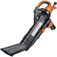 WORX WG505E Trivac Laubbläser & Laubsauger 3000 W, inkl. 45L Fangsack