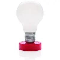 XD Design LED Tischlampe Touchleuchte in Rot Druck-Glühbirne Nachtlicht Nachttischlampe Batterie