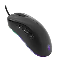 White Shark eShark Aikuchi eSport Gamer-Maus, 7.200 DPI, RGB, 6 programmierbare Tasten, Ergonomie + Software