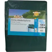 Summer Fun Abdeckplane für 700x350cm Acht-/Oval Pools und Schwimmbecken - 160 g/m² extra Winterschutz und Ganzjahresabdeckung