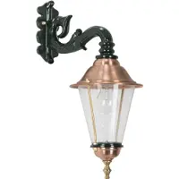 Ks Verlichting Wandlampe Hoorn Nostalgie - Grün