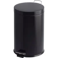 Brabantia Tritt-Mülleimer 3 Liter - Schwarz