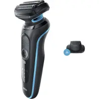 Braun Series 5 50-M1200S, Folienschaber, Schwarz, Blau, EasyClean, LED, Akku, Lithium-Ion (Li-Ion)