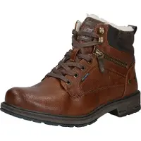 Mustang Herren Schnürschuhe, hohe Schuhe, Cognacfarben, Größe 44