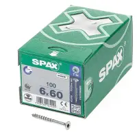 Spax SENKMULTIKOPF T-STAR PLUS T30 TEILGEWINDE WIROX 100ST 6x60