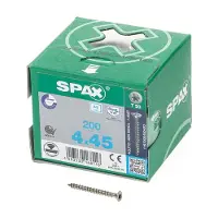Spax A2 SENKMULTIKOPF T-STAR PLUS T20 VOLLGEWINDE 200ST 4x45