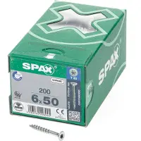 Spax SENKMULTIKOPF T-STAR PLUS T30 TEILGEWINDE WIROX 200ST 6x50