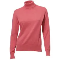 HEINE Rollkragenpullover "Rollkragen-Pullover", Damen, Gr. 34, orange (koralle), 100% Baumwolle, unifarben, Pullover Rollkragenpullover