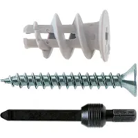 Fischer Gipskartondübel GK S mit Schraube - 052390