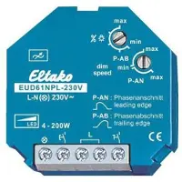 Eltako Universal-Dimmschalter ohne N-Anschluss, für LED, 200W, 230V, 1 Stk.
