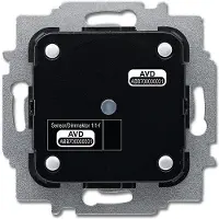 Busch-Jaeger 6212/1.1, Schwarz, Silber, 80 W, 230 V, 71 mm, 45 mm, 71 mm