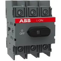 ABB OT60F3 Lasttrennschalter 3-polig 60 A, ohne Griff und Welle 1SCA105076R1001