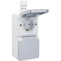 Niko New Hydro Wandsteckdosenbox (WCD-Schaltanlage) - 700-37842