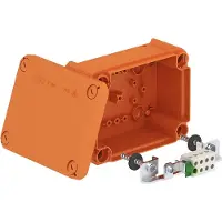 Obo Bettermann OBO 7205510 Kabelabzweigkasten für Funktionserhalt 150x116x67 Polypropylen pastellorange RAL 2003 T 100 E 4-5