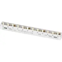 ABB PS4/12/16 Phasenschiene 4Ph., 12 Pins, 16mm2 Phasenfolge L1-L2-L3-N-L1-L2-... 2CDL240101R1612