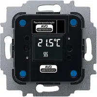 Busch-Jaeger BUSCH JAEGER 2CKA006200A0051 - Thermostatischer Auslöser - LCD - IP20 - Schwarz - Grau - Busch-free@home - RoHS - CE