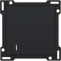 Züblin 161-61901 Abdeckung für elektronischen Hotelkarten Schalter, black coated 16161901