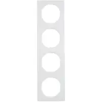 Berker 10142289, Weiß, Glänzend, Schraubenlos, , 1 Stück(e)