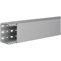 Hager BA760080 Verdrahtungskanal aus PVC BA7 60x80mm steingrau - 2 Meter
