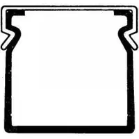 Hager B8006007030B Leitungsführungskanal mit Deckel 80x60mm, PVC grau - 2 Meter
