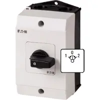 Eaton T0-3-8216/I1 - Kippschalter - 3P - Schwarz - Weiß - IP65 - 80 mm - 122 mm