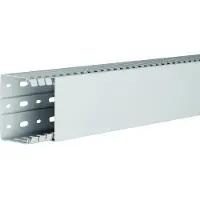 Hager HA760080 Verdrahtungskanal halogenfrei HA7 60x80mm lichtgrau - 2 Meter