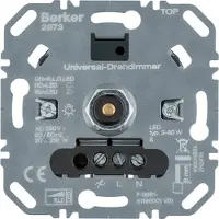 Berker Uni-Drehdimmer (R, L, C, LED) Lichtsteuerung 2973