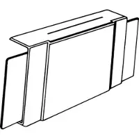 Hager M54667030 T-Stück halogenfrei LF 60x90mm steingrau