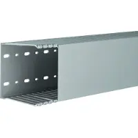 Hager DNG10010007030B Verdrahtungskanal aus PVC DNG 100x100mm steingrau - 2 Meter