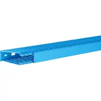 Hager BA780025BL Verdrahtungskanal aus PVC BA7 80x25mm blau - 2 Meter