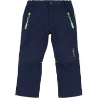 TROLLKIDS Kinder Fjell Softshellhose navy/green 140