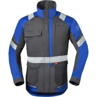 Havep Multinormlangjacke 50285 5 Safety Image+ Gr. 52 kohlengrau-blau