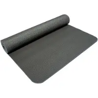 Bahadra Yogi & Yogini PVC Yogamatte grau -- 1200g; 61x183x0.5cm online bestellen