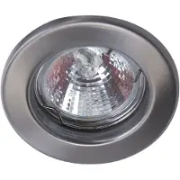 Heitronic 23550 DL5701 Flush mount light LED (monochrome) GU5.3 35 W Stainless steel (brushed)