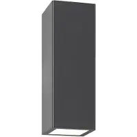 LCD Up & Down Wandleuchte Graphit 2xGU10 IP44 22x8x8cm 015 Made in Germany