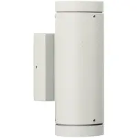 Albert Wandspot Cylinder 20cm - weiß