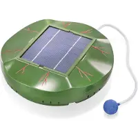 Esotec schwimmender Solar Teichbelüfter FLOATING AIR 2 Ausgänge LuftPumpe 101875